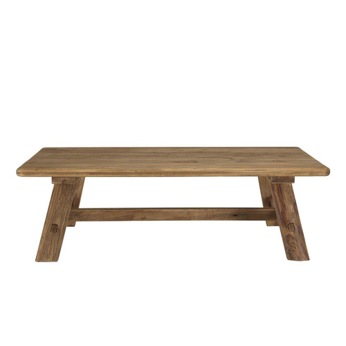 Table basse rectangulaire 140x70cm bois Pin recyclé SANDY