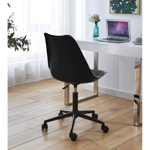 Chaise de bureau reglable noire - Chaise de bureau noir