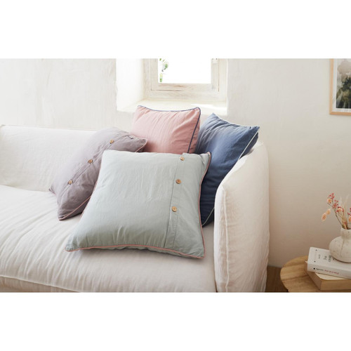 Coussin Céladon ORGANIC Nydel  - Coussin vert