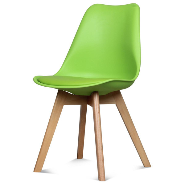 Chaise Design Style Scandinave Vert ESBEN
