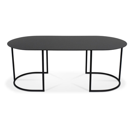 Table Basse SINGULIER DeclikDeco  - Table basse noir design