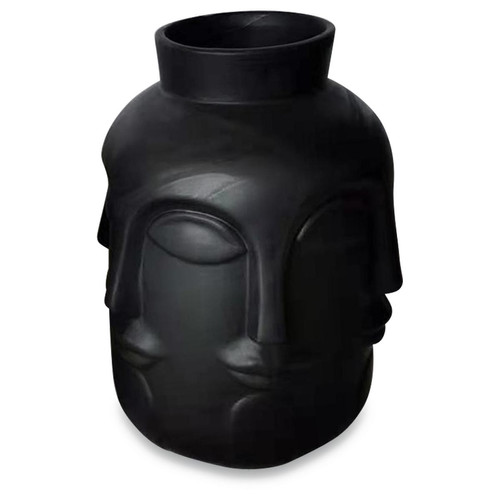 Vase Ceramic Monsieur Noir DeclikDeco  - Deco luminaire industriel