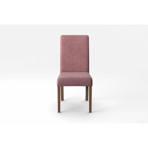 Chaise TONKA Lilas - Pieds En Bois Brun - Chaise violette design