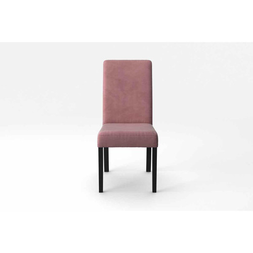 Chaise TONKA Lilas - Pieds En Bois Noir - Chaise violette design