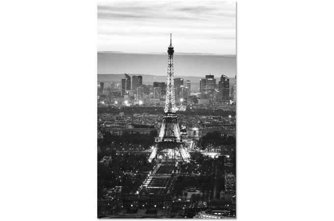Tableau Photoimpression Tour Eiffel 70 x 110 CM CITY