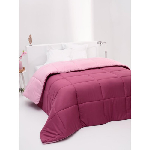 Couette bicolore Rose  - Venca - Equipement du lit