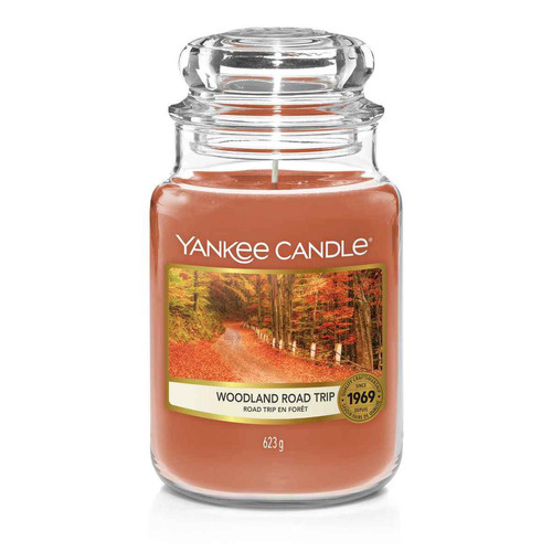 Bougie Grand Modèle Woodland Road trip - Yankee candle bougie deco