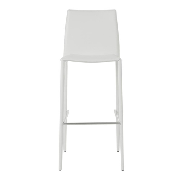 Chaise de bar blanche H105 cm