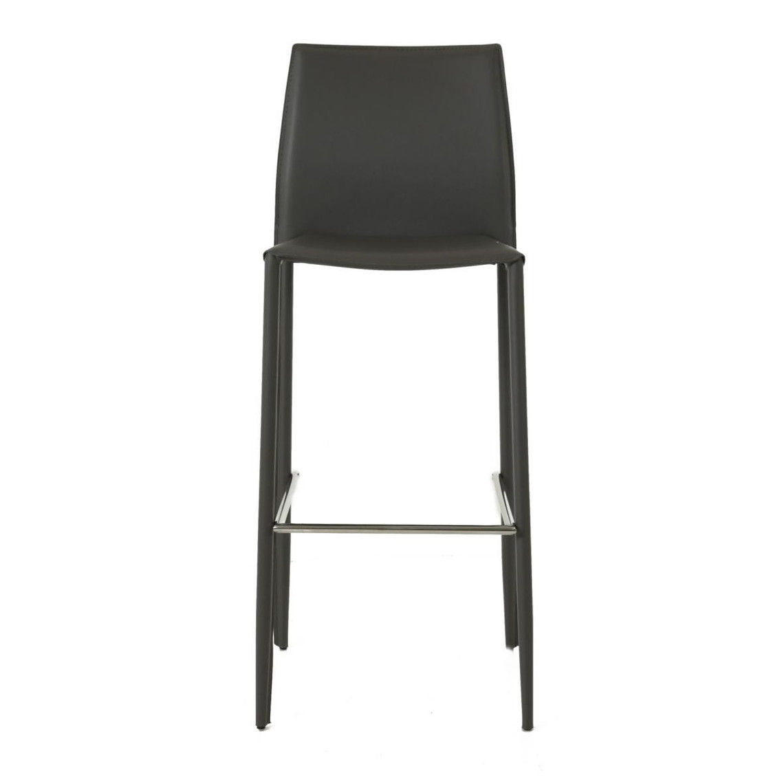 chaise de bar grise h78,5 cm