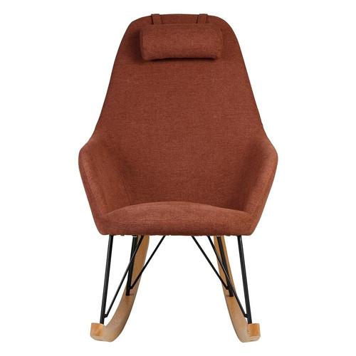 Fauteuil rouille Zago  - Pouf et fauteuil design