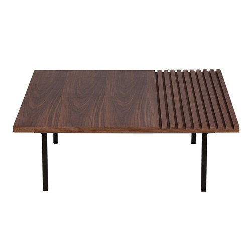 Table basse carrée Zago  - Table basse marron